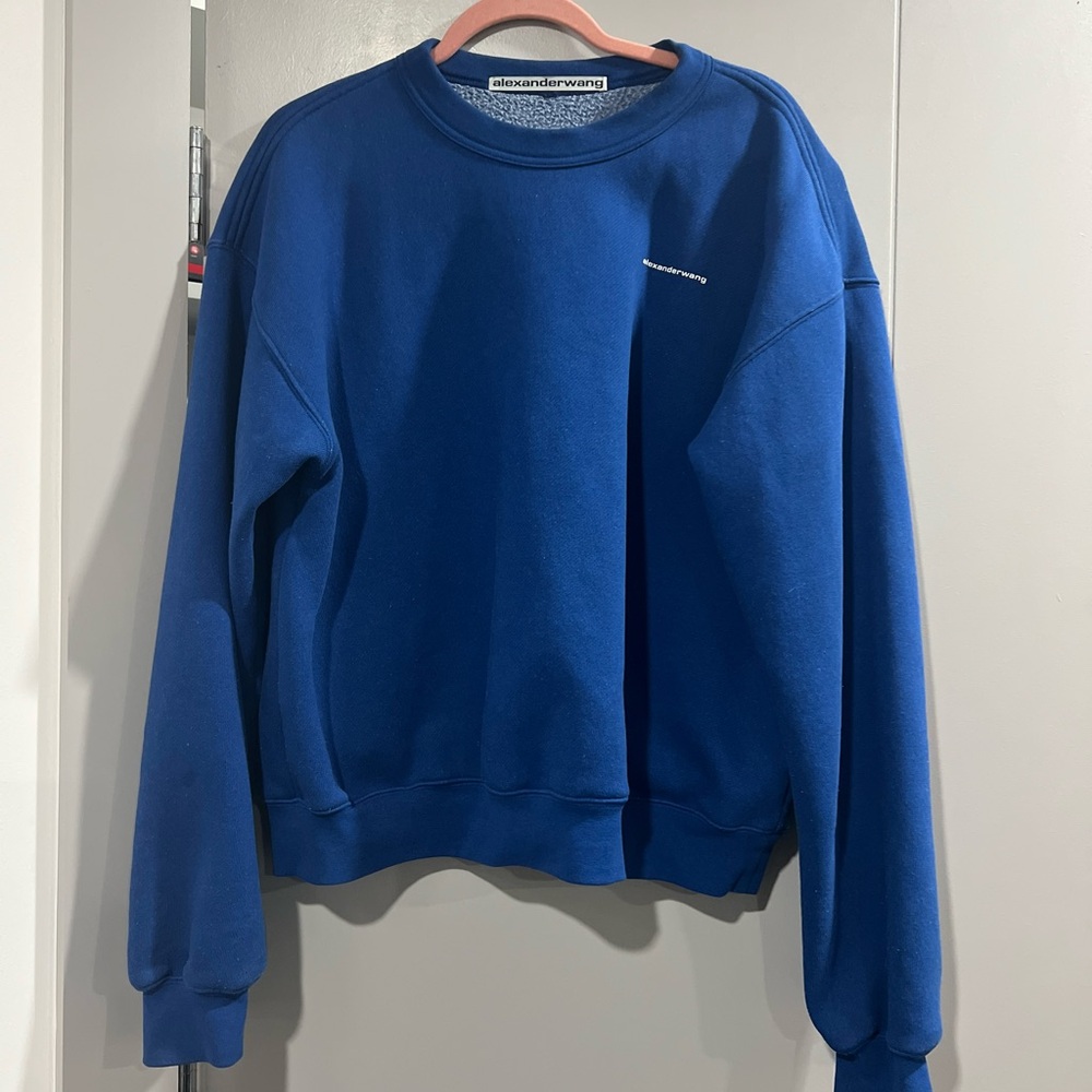 Alexander wang unisex blue crewneck